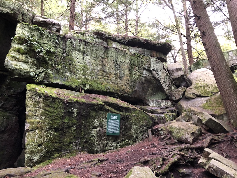 Bilgers-Rocks in Pennsylvania.