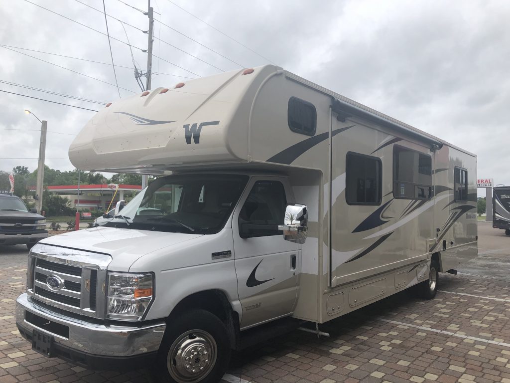 Driving a winnebago rv for the first time