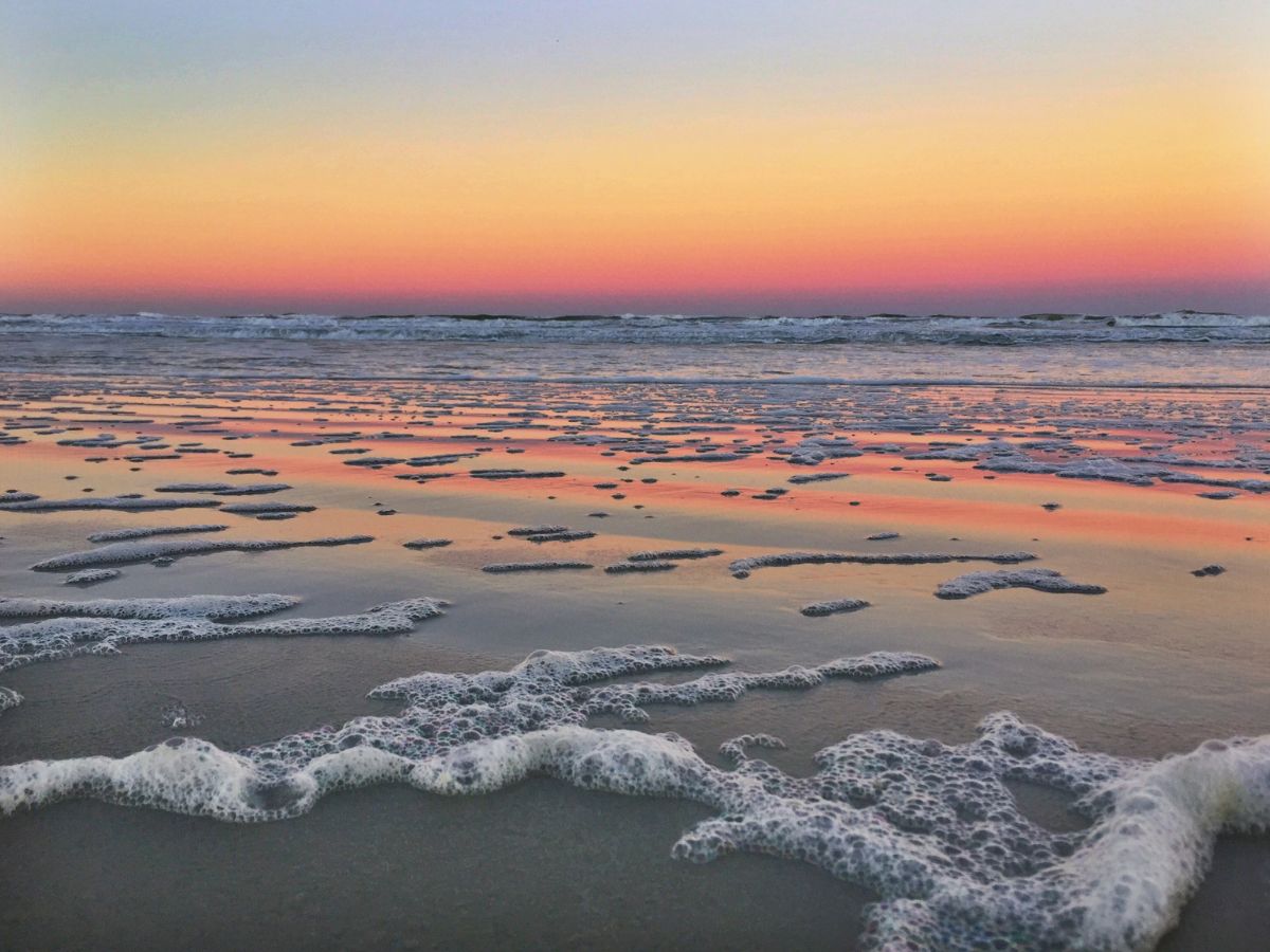 Florida beach sunset.