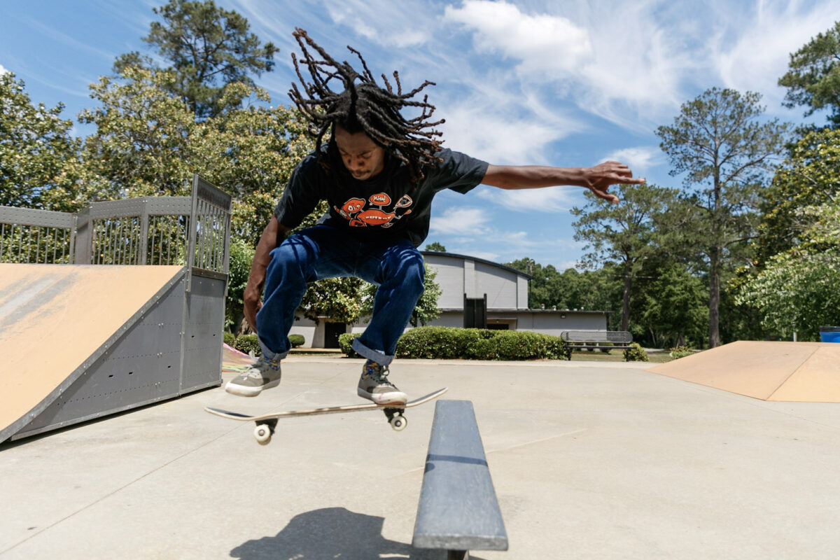 Skateboarder-at-Griffin-GA-Skate-Park