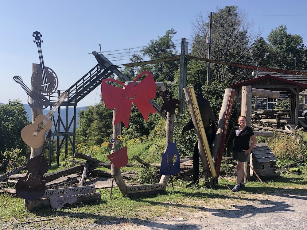 LOVE Sign at Big Walker Lookout and Country Store.